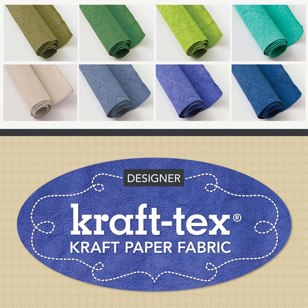 C&T Kraft-Tex Designer Hand Dyed Paper Fabric - C&T Publishing fabric for quilting and patchwork