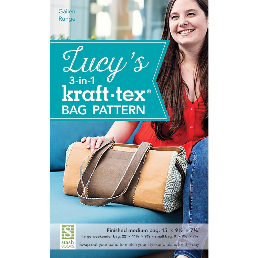 C&T Lucy's 3-in1 Kraft-Tex Bag Pattern - sewing pattern by C&T Publishing
