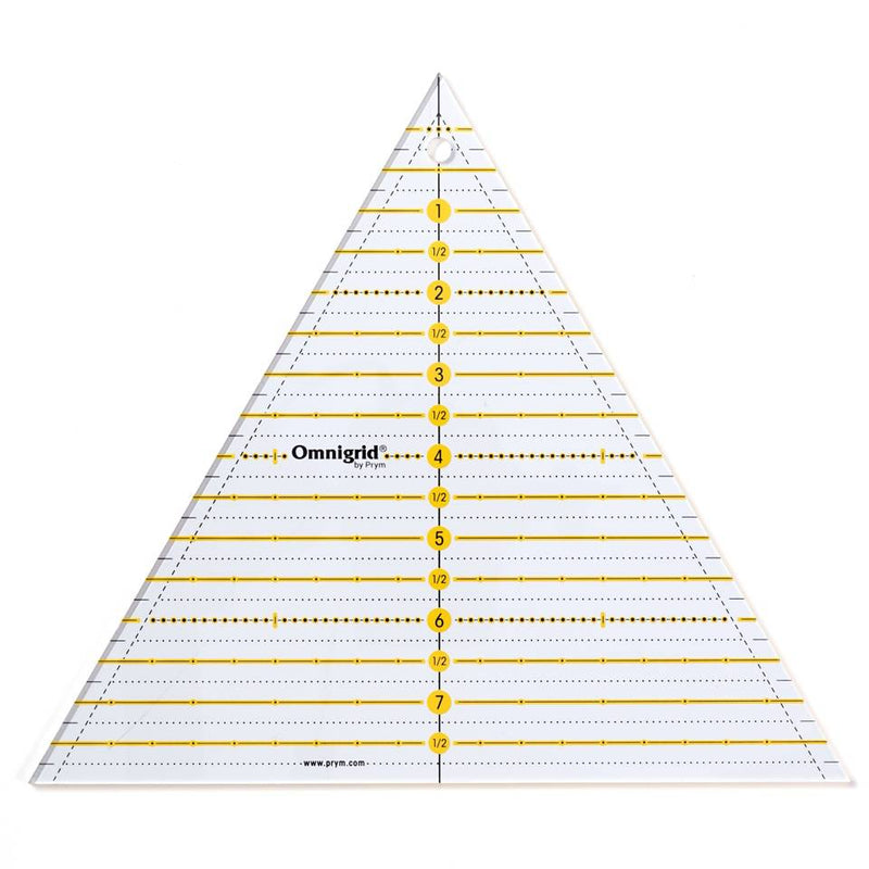 Omnigrid 60 Degree Triangle Ruler 8"