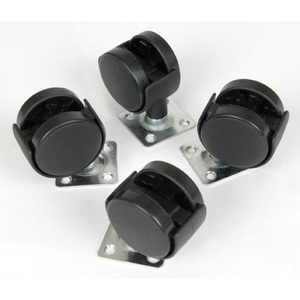 Castors for the Artbin Cube x 4 - set of four smooth-rolling castors