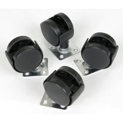 Castors for the Artbin Cube x 4 - set of four smooth-rolling castors