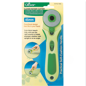 Clover 45mm rotary cutter - circular blade fabric cutter