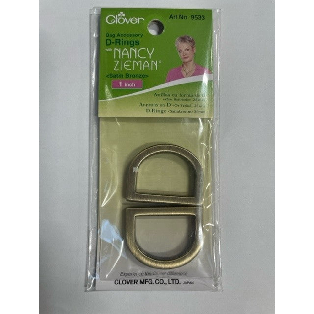 Clover D Rings 25mm