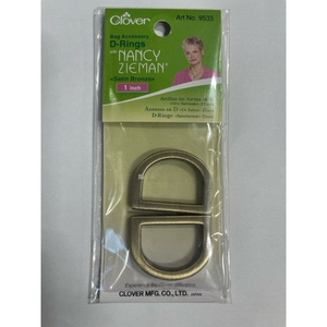 Clover D Rings 25mm