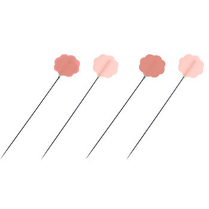 Clover Flower Head pins - fabric securing pins for sewing and quilting