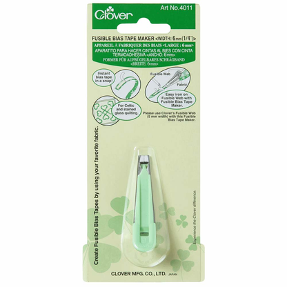 Clover fusible tape maker 6mm - tool for making iron-on bias tape