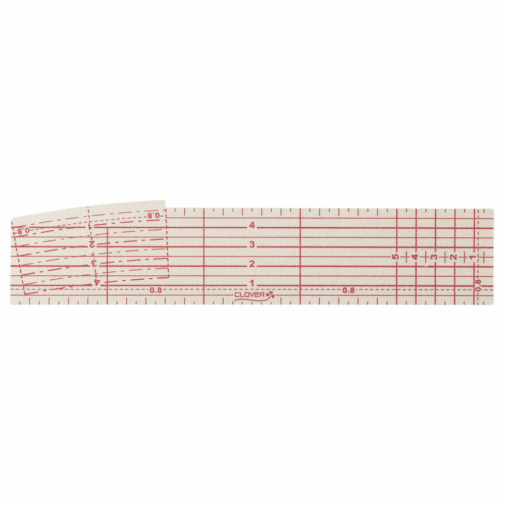 Clover Hot Hemmer Press Perfect Straight Curved & Deep, Metric