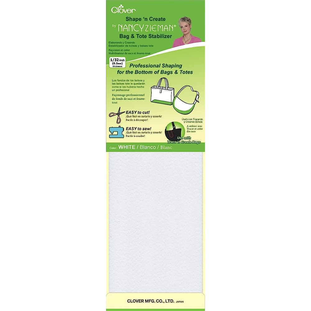 Clover Shape 'N Create Bag Stablilizer - sewing and crafts storage bag