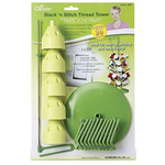 Clover Stack'n Stitch Thread Tower - compact thread cutting and storage tool