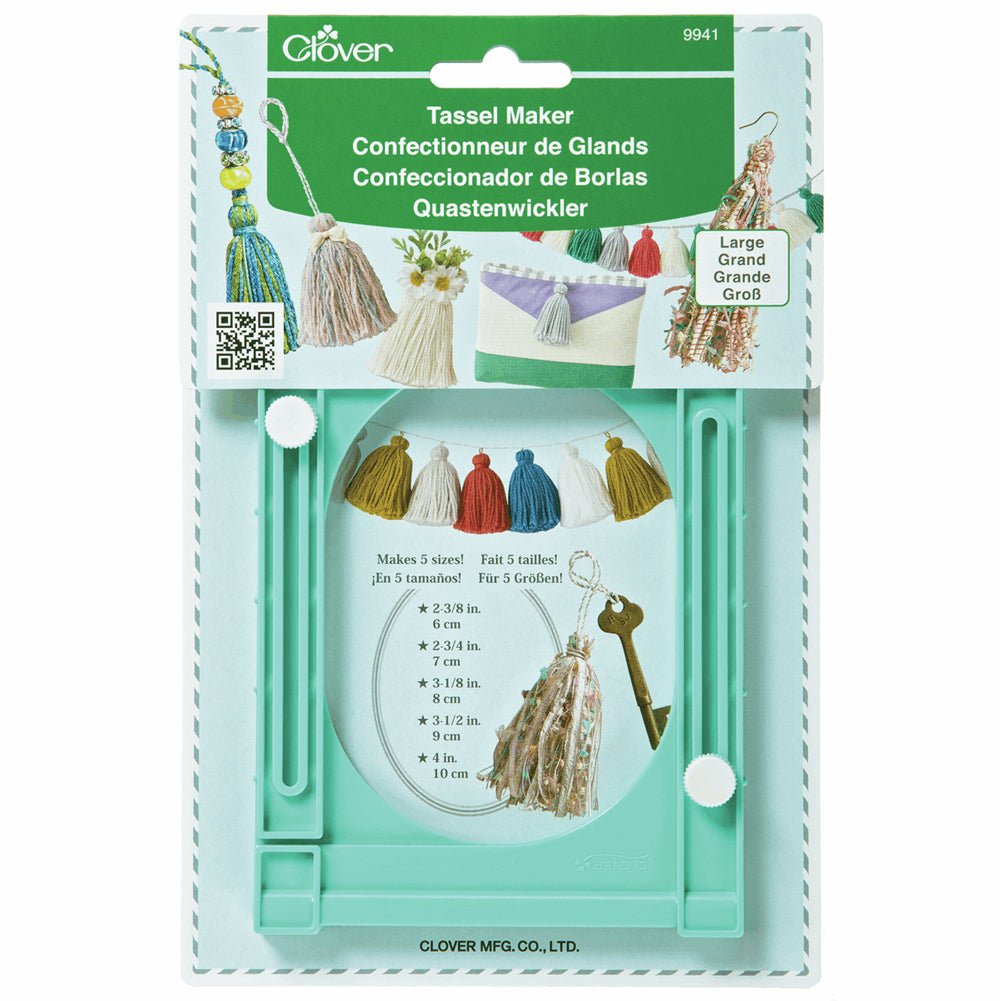 Clover Tassel Maker Large 6cm, 7cm, 8cm, 9cm and 10cm