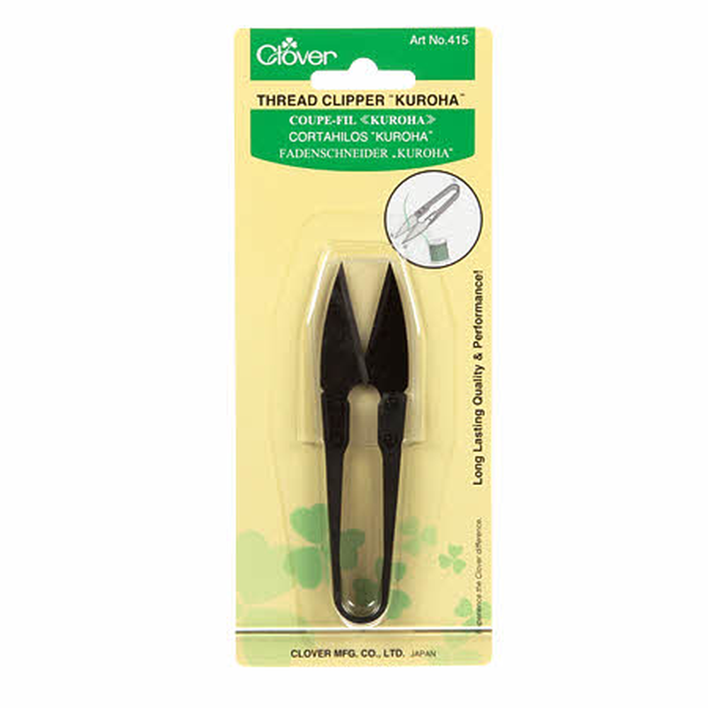 Clover Thread Snips - compact thread cutting and storage tool