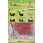 Clover Trace'n Create Bag Templates Town & Country - sewing and crafts storage bag