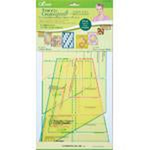 Clover Trace'n Create Quilt Template Grandmother's One Patch - quilting ruler and template