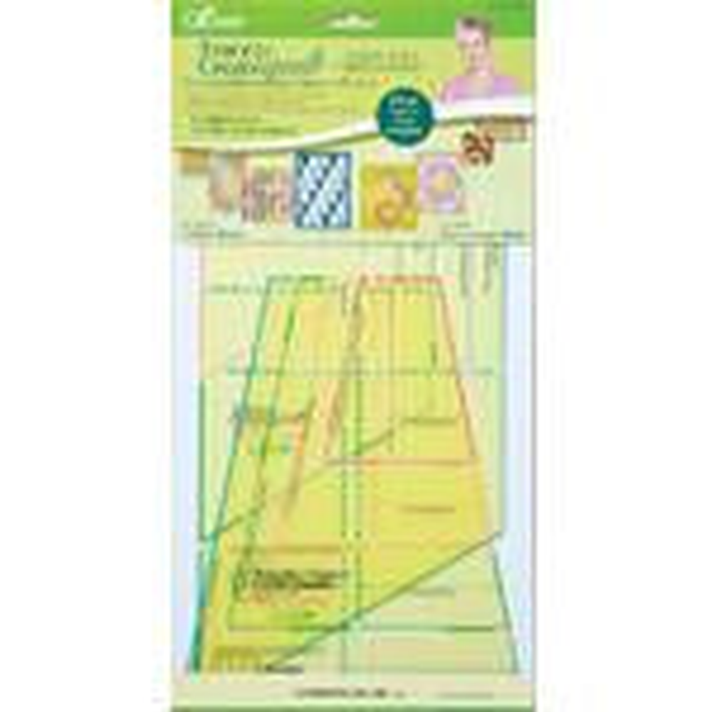Clover Trace'n Create Quilt Template Grandmother's One Patch - quilting ruler and template