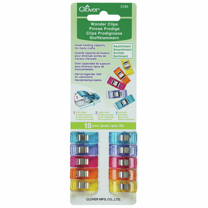 Clover Clip pins - fabric securing pins for sewing and quilting