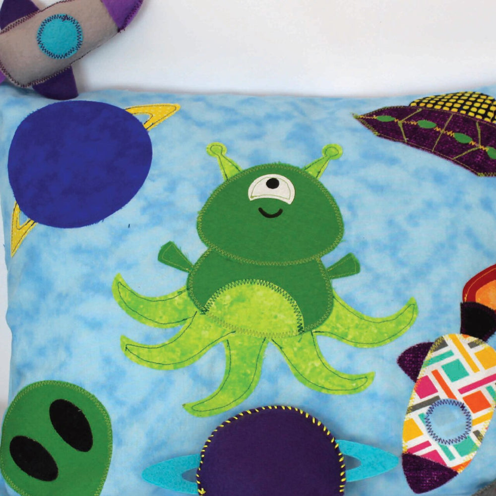Alien Space Set of 17 Fabric Cutting Dies - Crafters Edge fabric for quilting and patchwork - packaging