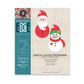 Santa/Snowman Fabric Cutting Die - Crafters Edge fabric for quilting and patchwork
