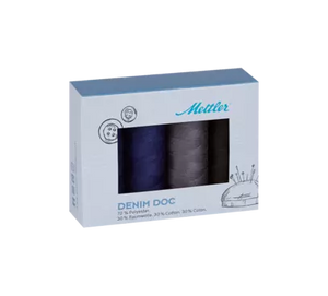 Mettler Gift Pack Denim 70% Polyester 30% Cotton 4 spools