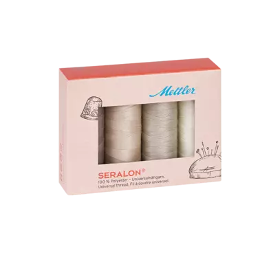 Mettler Gift Pack Seralon 100% Polyester Kit 4 spools