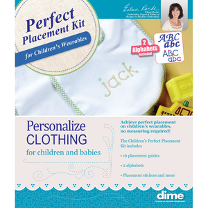 Children's Perfect Placement Kit - craft pattern by Dime