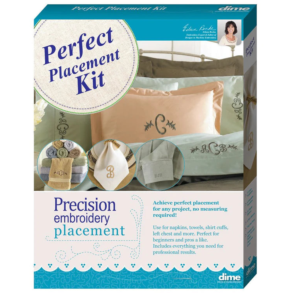 DIME Perfect Placement Kit - Complete Machine Embroidery Positioning Set
