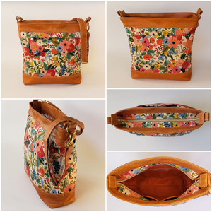 Emmaline The Aspen Crossbody Pattern - sewing pattern by Emmaline Bags - in use