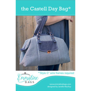Emmaline The Castell Day Pattern - sewing pattern by Emmaline Bags