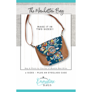 Emmaline The Manhattan Bag Pattern - sewing pattern by Emmaline Bags