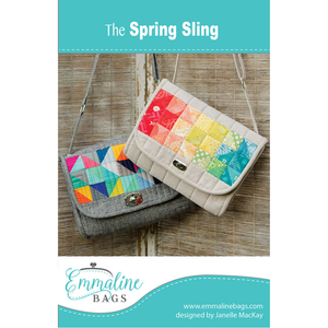 Emmaline The Spring Sling Pattern - sewing pattern by Emmaline Bags