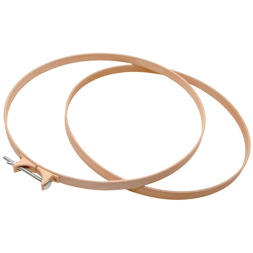 English Wooden Quilting Hoops - Elbesee