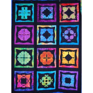 EZW Wrights EZW Wavy Squares Template - quilting ruler and template