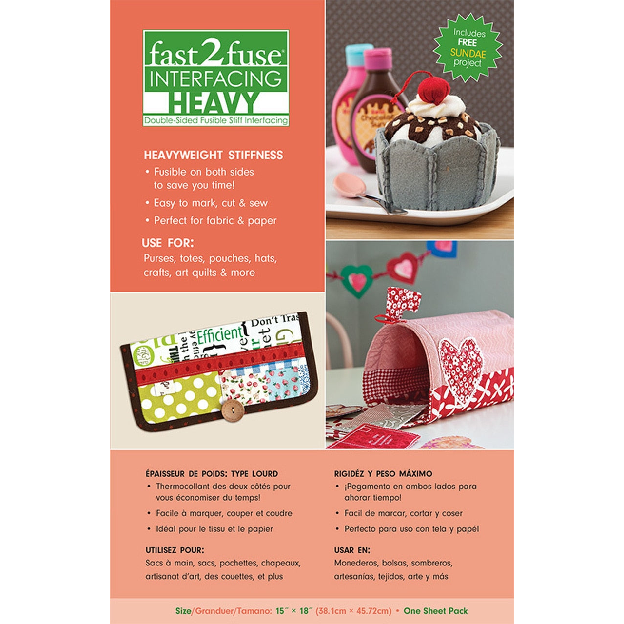Fast 2 Fuse Heavyweight - craft pattern by C&T Publishing