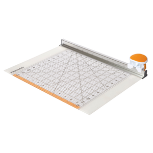 FISKARS rotary cutter - circular blade fabric cutter - alternate angle