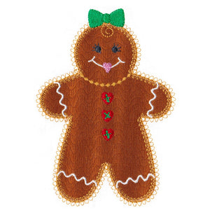 Gingerbread Cookie set -Digital Download - craft pattern by V-Stitch Designs