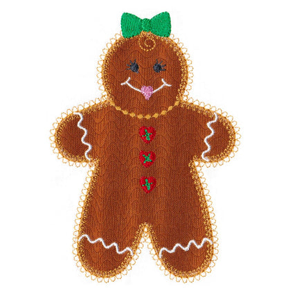 V-Stitch Designs Gingerbread Cookie set -Digital Download