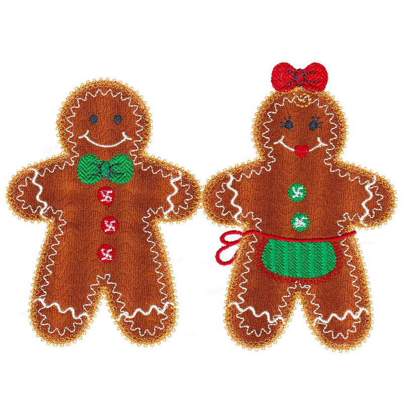 V-Stitch Designs Gingerbread Cookie set -Digital Download