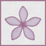 Accuquilt GO! Fun Flower Embroidery Design CD by Marjorie Busby - machine embroidery design collection