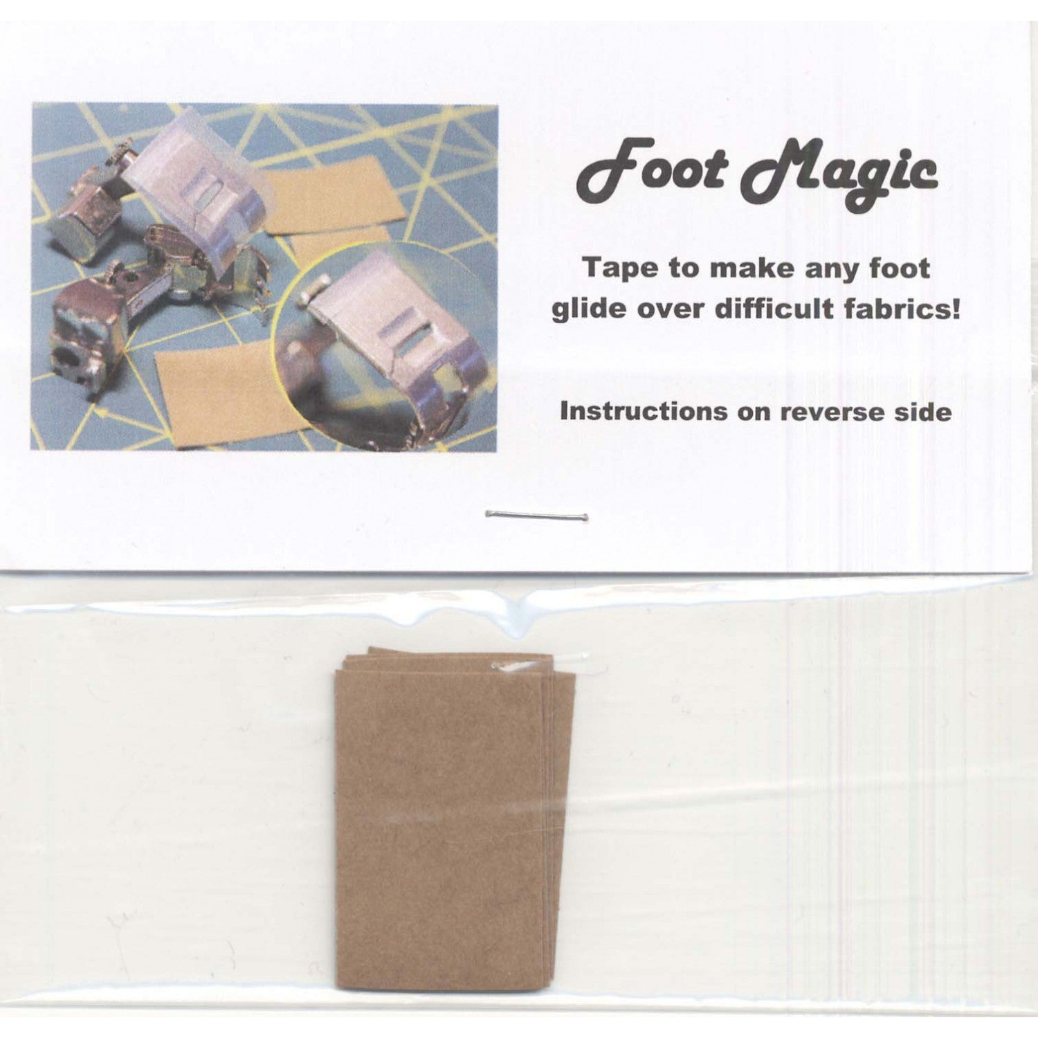 Foot Magic - Gossamer Designs fabric for quilting and patchwork