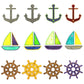 V-Stitch Designs Nautical Medley set -Digital Download