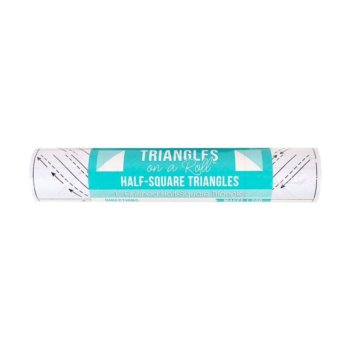 paper piecing roll for quilting Half Square Triangles on a Roll