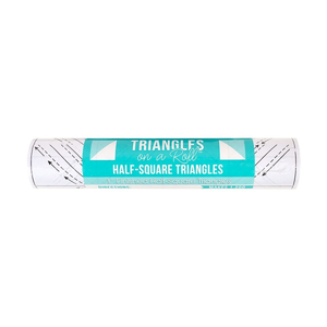 paper piecing roll for quilting Half Square Triangles on a Roll