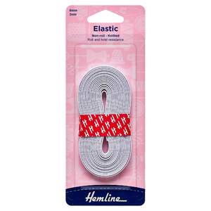 Hemline 6mm elastic - waistband and sewing elastic