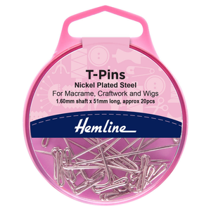 Hemline pins - fabric securing pins for sewing and quilting