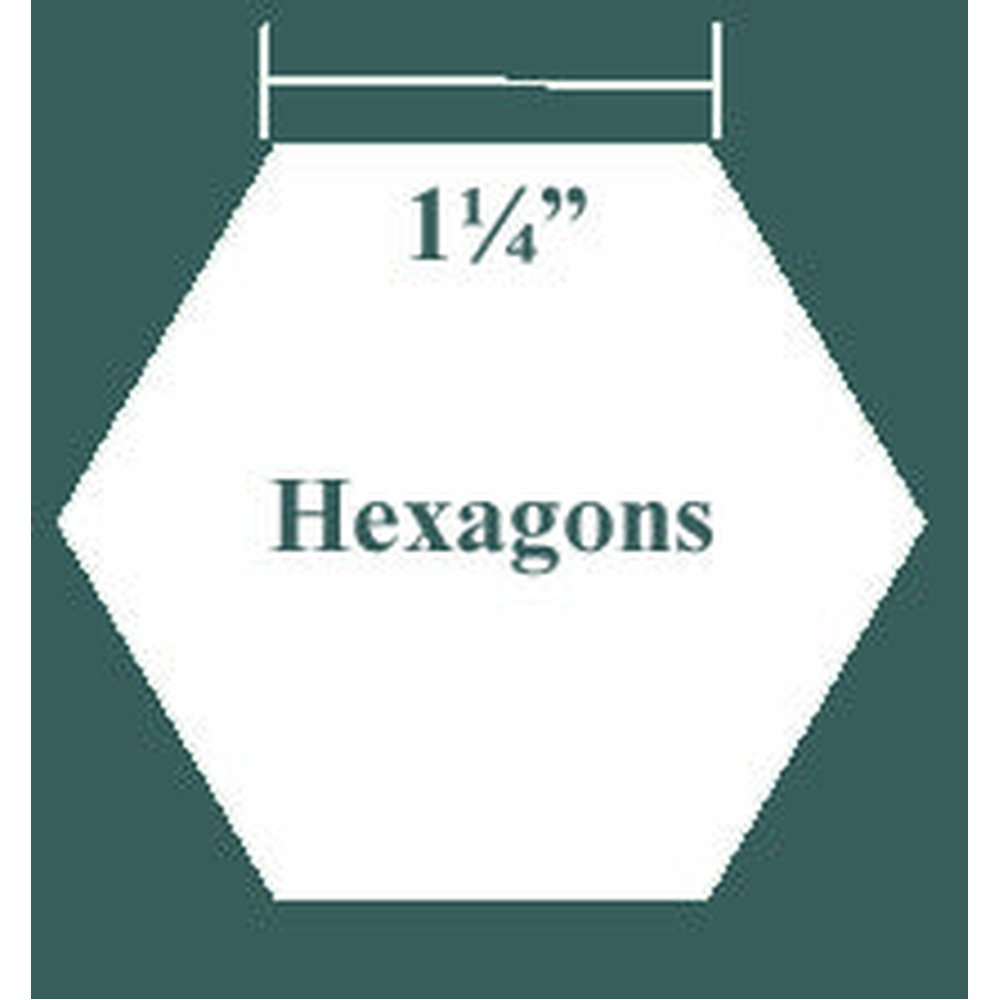Paper Pieces Hexagon Paper Pieces 1¼"