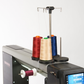 Bernina Horizontal Spool Holder for Q series - genuine Bernina sewing machine accessory - close-up detail
