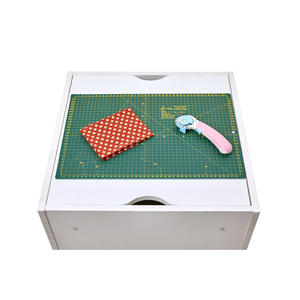 Horn Elements Storage Chest with lid in place as a cutting station