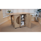Horn Maxi Hobby Table open with sewing machine and supplies inside