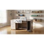 Horn Tasman Supermaxi sewing cabinet in a bright quilting studio