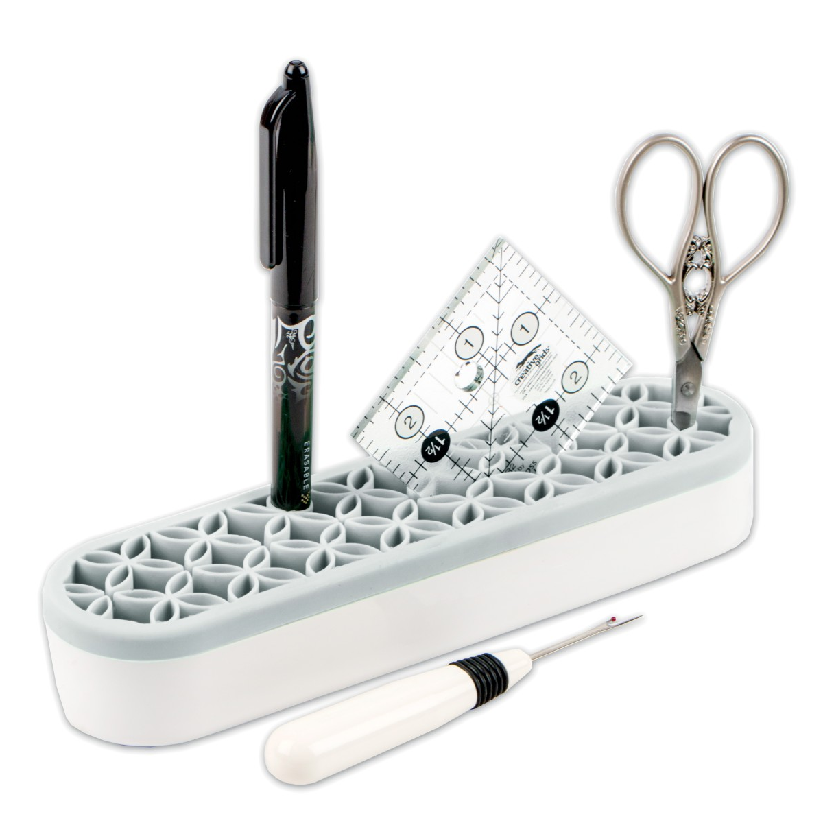 It's Sew Emma Stash n Store Large grey quilting organizer