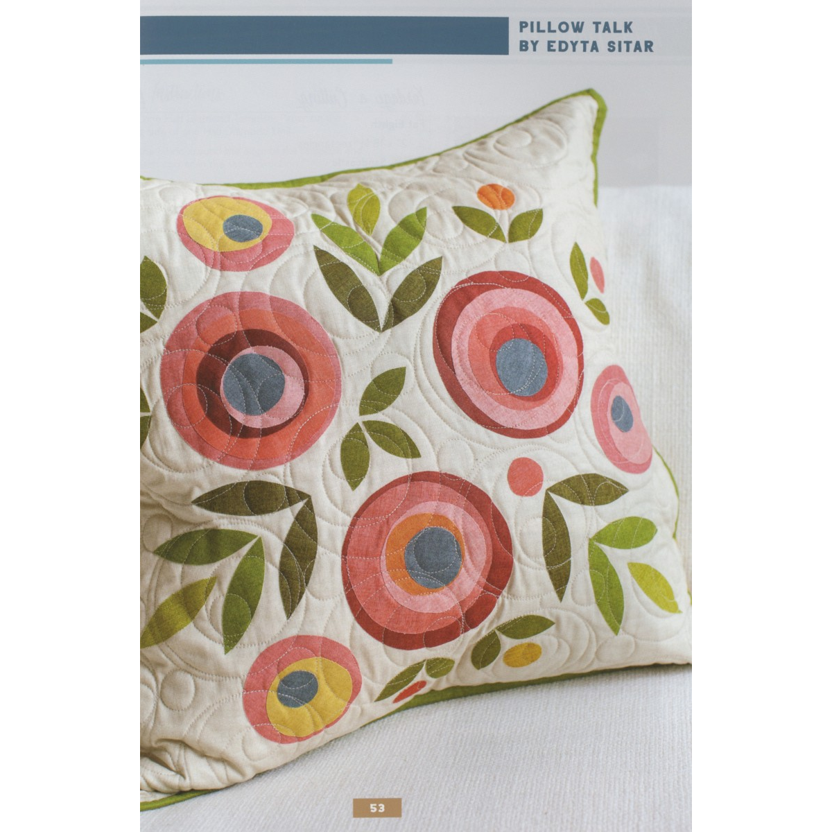 It's Sew Emma Pillow Talk Book by Edyta Sitar alternate view